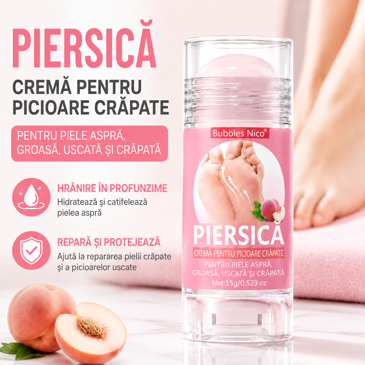 Stic Intensiv De Reparare Pentru Călcâie Crăpate