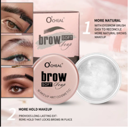 Gel Transparent pentru Stilizarea Sprâncenelor – Fixare Puternică și Aspect Natural