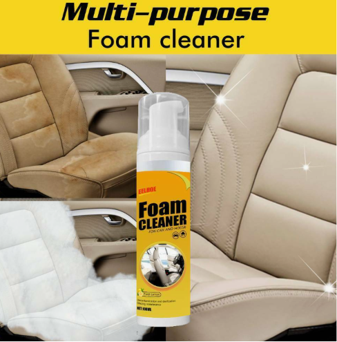 Spray Spumă pentru Curățarea Interiorului Auto – Curățare Rapidă și Profundă