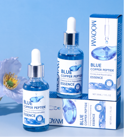 Ser Facial cu Peptide de Cupru și Acid Hialuronic – Fermitate, Hidratare și Aspect Revitalizat